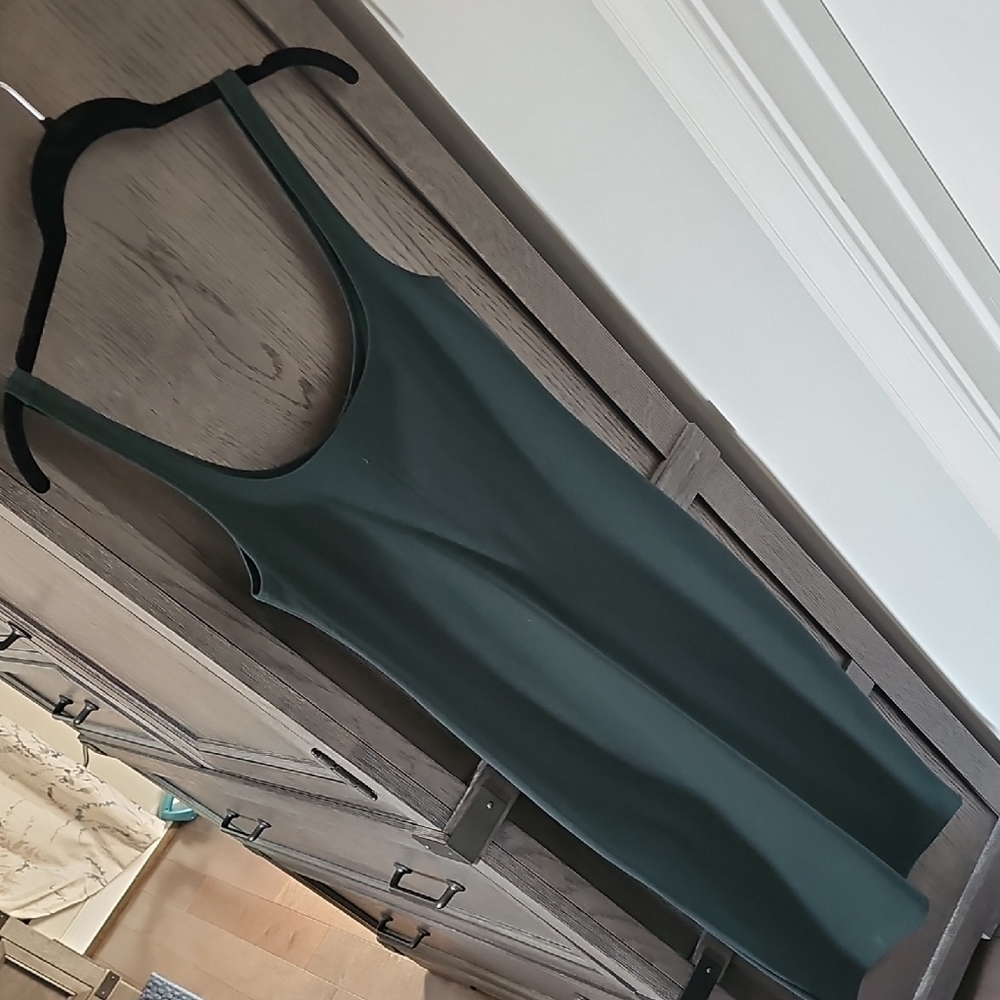 NEW Forever 21 Forest Green Dress